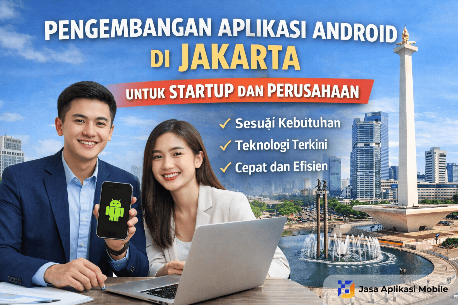 Pengembangan Aplikasi Android di Jakarta untuk Startup dan Perusahaan